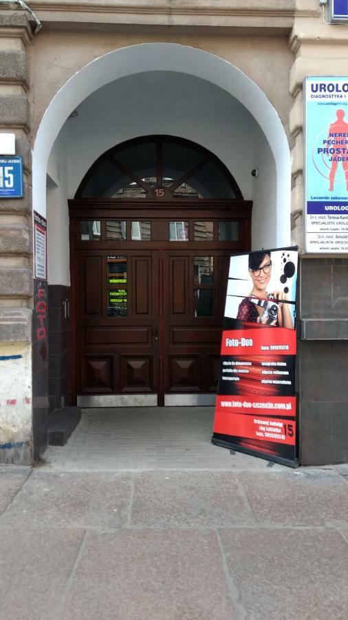 Mieszkanie Centrum Szczecin Kültér fotó