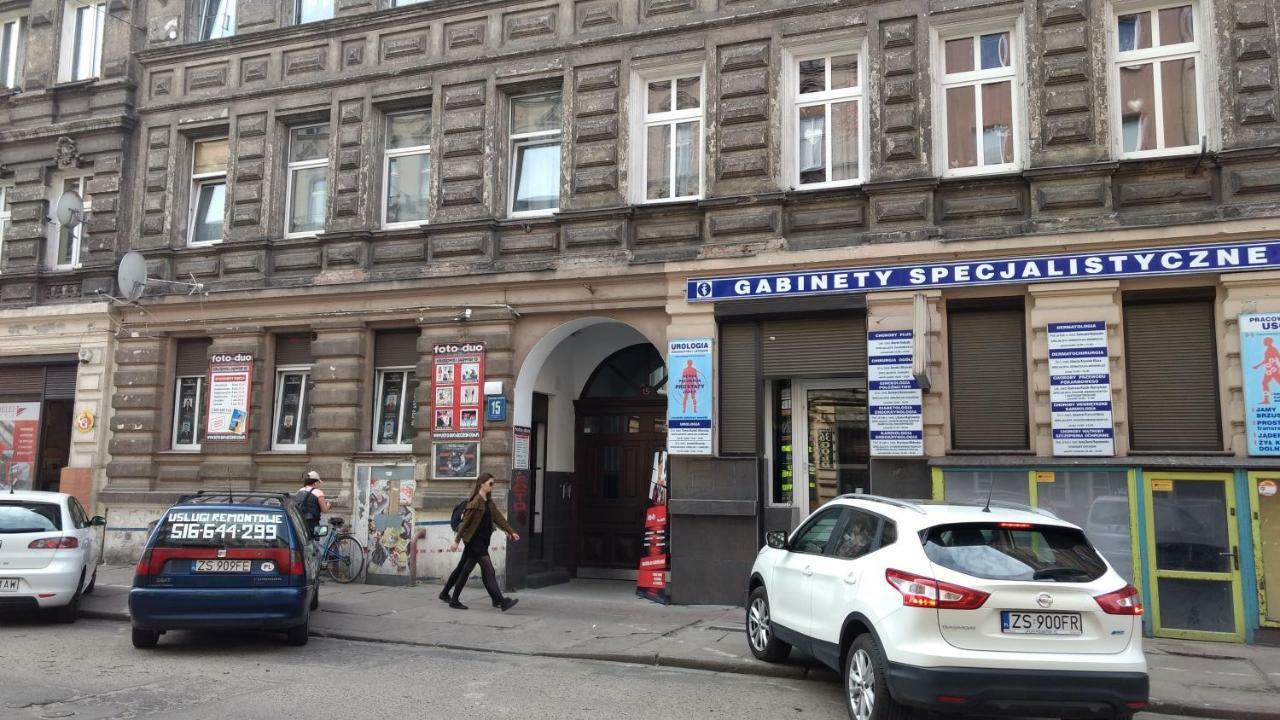 Mieszkanie Centrum Szczecin Kültér fotó